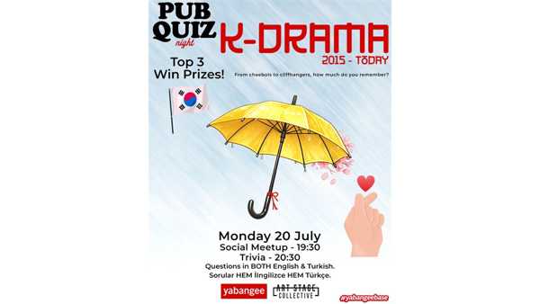 Pub Quiz on K-Dramas (2015-Today): Questions in English and Turkish