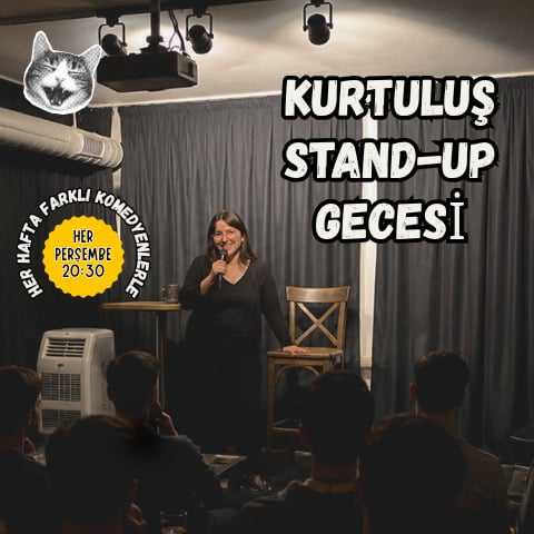Kurtuluş Stand-up Gecesi - Boğaziçi Komedi Kulübü
