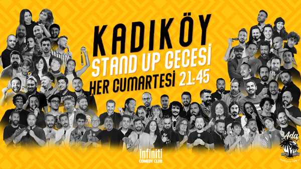 Kadıköy Stand Up Gecesi Cumartesi 21:45