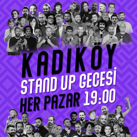 Kadıköy Stand up Gecesi Pazar 19:00