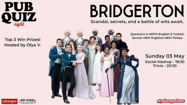 Pub Quiz Night on Bridgerton (TV Series): Questions in English & Turkish