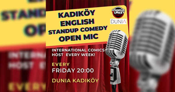 Kadıköy English Stand-up Comedy Open Mic