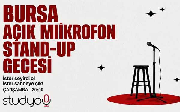 Bursa Açık Mikrofon Stand Up Gecesi