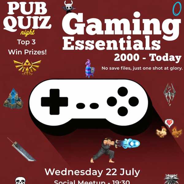 Pub Quiz on Gaming: Questions in English & Turkish