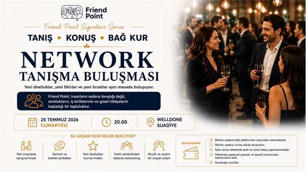 TANIŞ • KONUŞ • BAĞ KUR - Network Tanışma Etkinliği 
