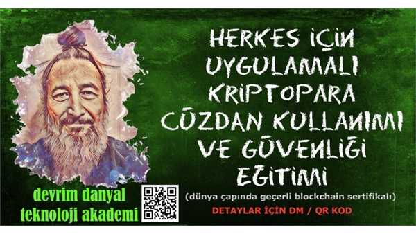 ONLINE SERTİFİKALI - Uygulamalı Kripto Varlık Cüzdan Kullanımı ve Güvenliği Eğitimi - 5 Ağustos