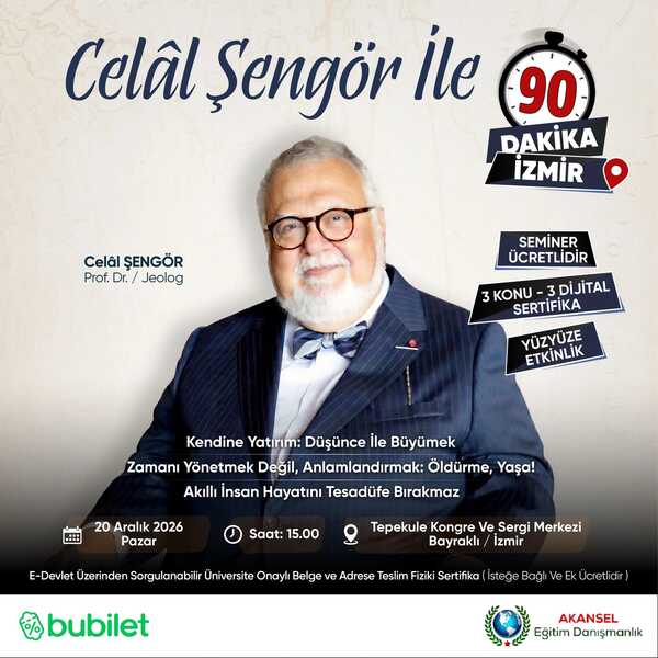 Celal Şengör ile 90 Dakika - İzmir