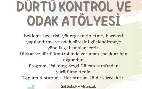 Dürtü Kontrol ve Odak Atölyesi