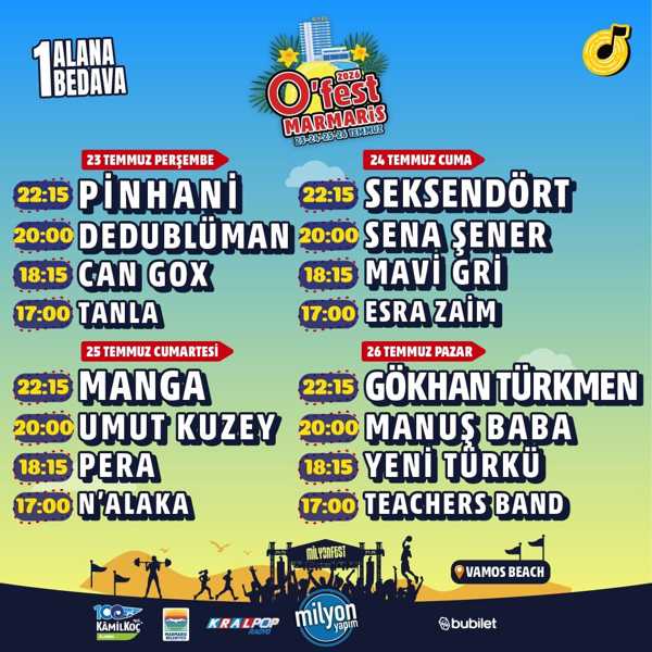 Ofest Marmaris - 2026