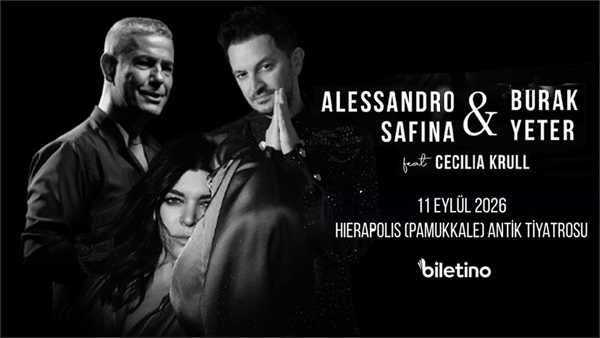 Alessandro Safina & Burak Yeter Senfoni Orkestrası feat Cecilia Krull