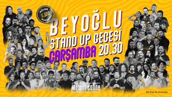 Stand up Açık Mikrofon Beyoğlu Çarşamba