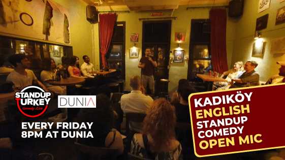 Kadıköy English Stand-up Comedy Open Mic
