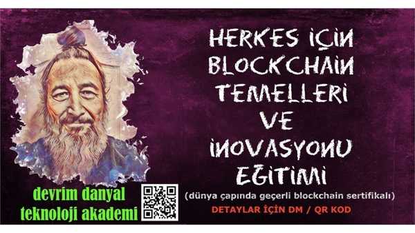 ONLINE SERTİFİKALI - Herkes İçin Blockchain Temelleri ve İnovasyonu Eğitimi - 4 Ağustos