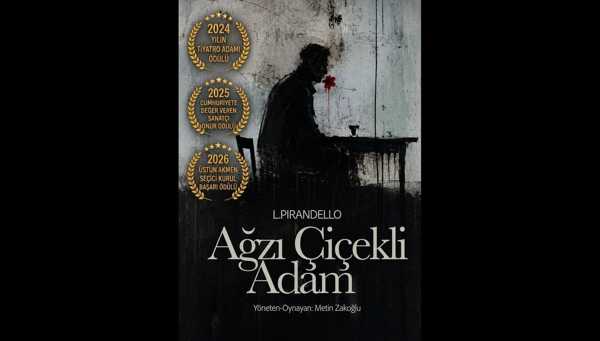 Ağzı Çiçekli Adam