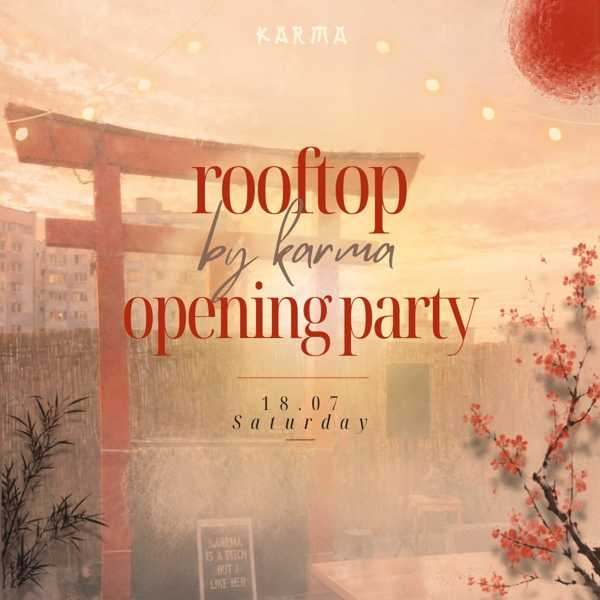 Rooftop by Karma Opening Party