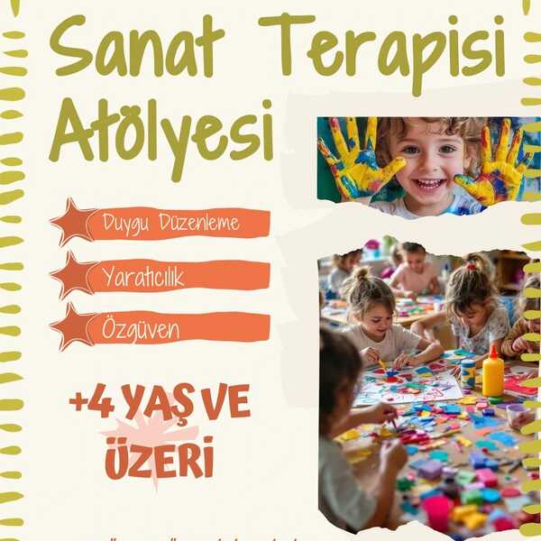 Çocuk Sanat Terapisi Atölyesi