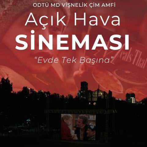 ODTÜ MD Vişnelik Çim Amfi Açık Hava Sineması - Evde Tek Başına