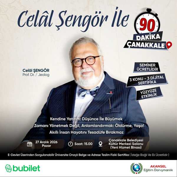 Celal Şengör ile 90 Dakika - Çanakkale