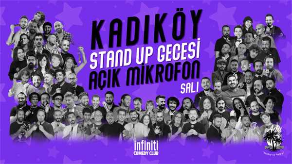 Kadıköy Stand up Gecesi Açık Mikrofon Salı