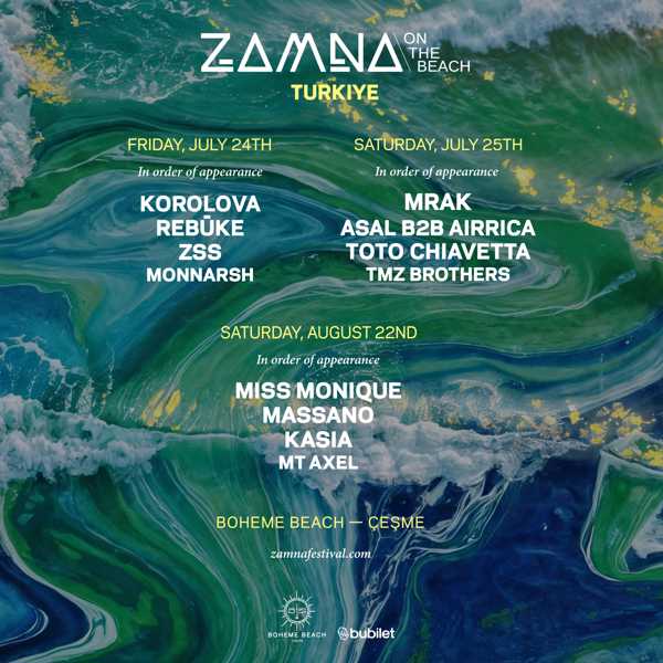 Boheme Beach x ZAMNA On The Beach