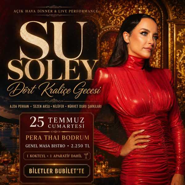 Su Soley ile Timeless Moments — Türk Pop Klasikleri Dinner Night